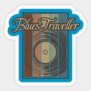 Blues Traveller Vynil Silhouette Sticker